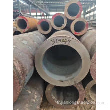 Q235 / Q345 / Q195 / BS1387 Pipe / tube en acier en carbone sans couture